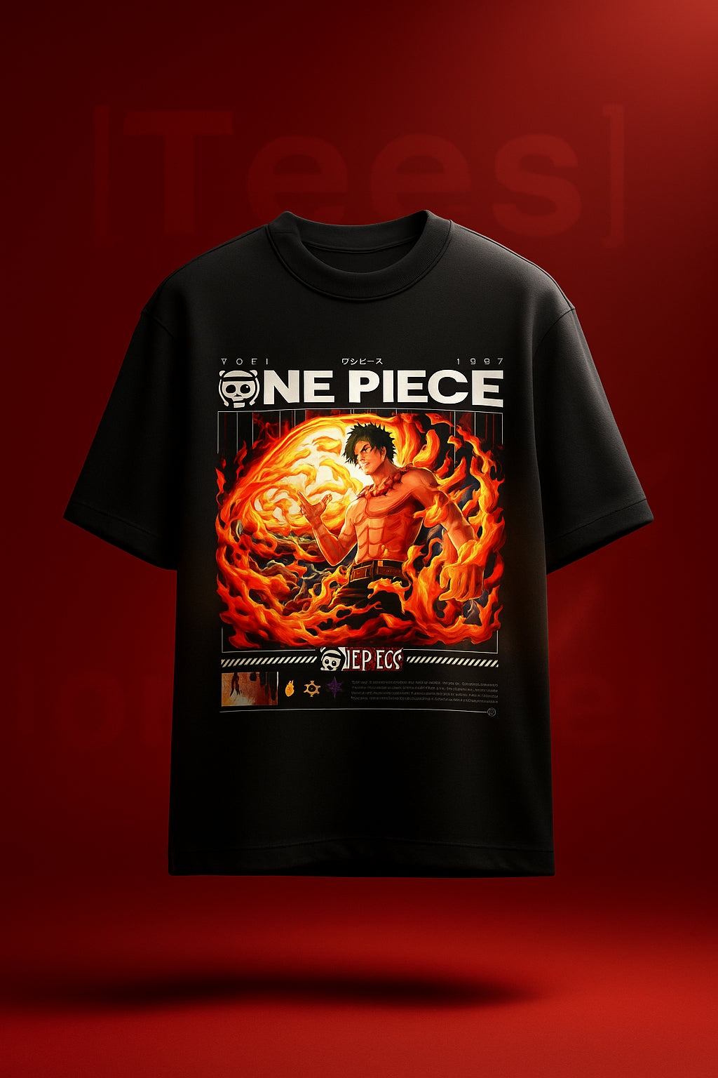 Anime oversized t-shirt