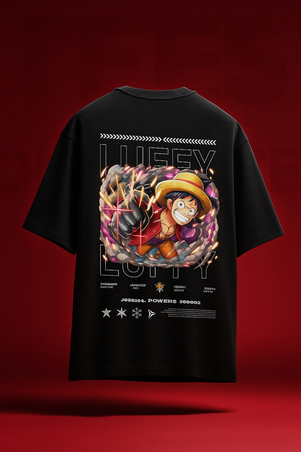 Anime oversized t-shirt