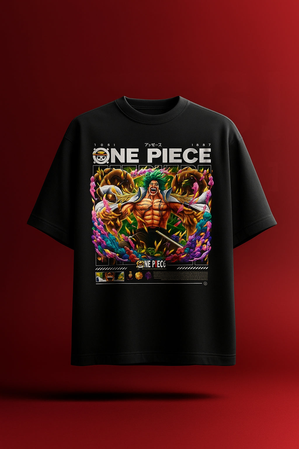 Anime oversized t-shirt